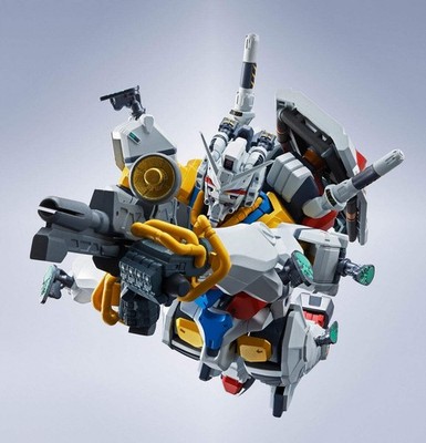 L ROBOT魂 RX-78-02 WHITE GUNDAM Bandai Metal Robot Spirits Gundam GQuuuuuuX RX-78-02 White Gundam