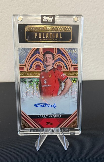 2025/26 Topps Palatial Harry Maguire Auto 7/20 Manchester United Autograph SSP