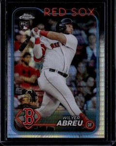 2024 Topps Chrome #165 Wilyer Abreu Prism Refractors