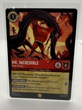 Disney Lorcana Wilds Unknown 127/204 Mr. Incredible Legendary