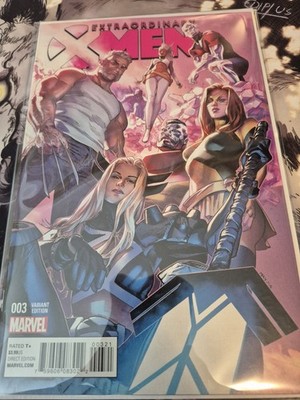 EXTRAORDINARY X-MEN #3 RARE HTF Clay Mann  1:25 VARIANT 2016