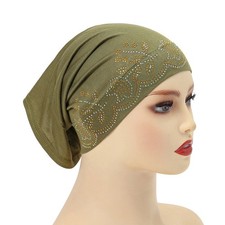 Muslim Female Hat Hair Loss Beanies Cancer Chemo Cap Women Hijabs Head Turban