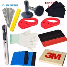 Professional Auto Window Tinting Tools Kit Car Wrap Applicator 3M Squeegee
