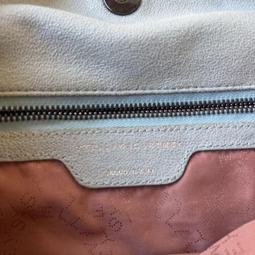 Stella Mccartney Shoulder Bag Crossbody 2way Falabella Light Blue Authentic - Picture 20 of 24
