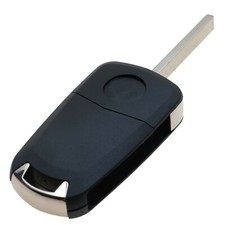 Custodia Chiave Auto HIBEYO In Silicone TPU Per Opel - Adatta Per Astra, Corsa, Zafira, Vectra (2 Tasti) - Protezione Antiurto Blu - 2