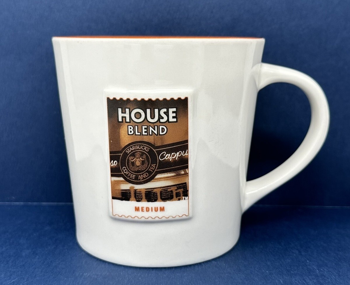 STARBUCKS COFFEE MUG 16 OZ HOUSE BLEND MEDIUM LATIN AMERICA 2006