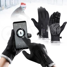 Winter Warm Full Finger Gloves Sports Riding Waterproof Windproof Cycling Gloves