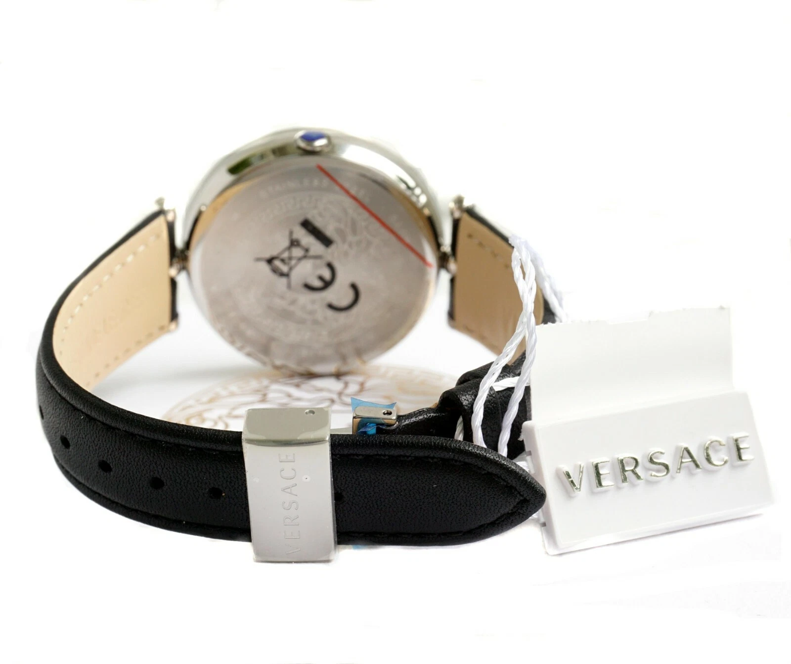 Orologio donna Versace VCO060017 Palazzo Empire IP argento SWISS MADE nuovo