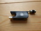 CELLO BOW EBONY FROG AND SCREW, STERLING SILVER, PEARL SLIDE, EYES, FROM UK