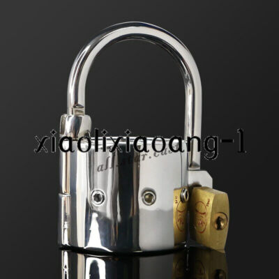 Spike Ball Stretcher Stainless Steel Heavy Metal Chastity Device Ball Lock