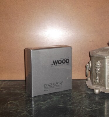 DSquared2 He Wood Silver Wind EDT MEN 100 ml 3.4 oz AUTHENTIC DISCONTINUED RARE!