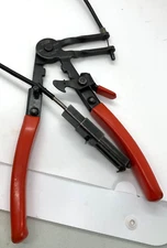 Ameta Tools France Remote Hose Clamp Locking Flex Pliers Clip Hose Pipe Red Grip