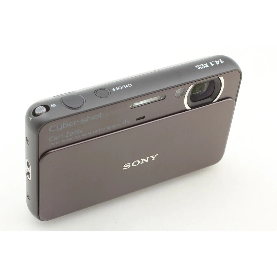 Sony DSC-T99 Digital Camera 14.1 MP 4x Optical Zoom Smile Detection Black - Image 2 of 4
