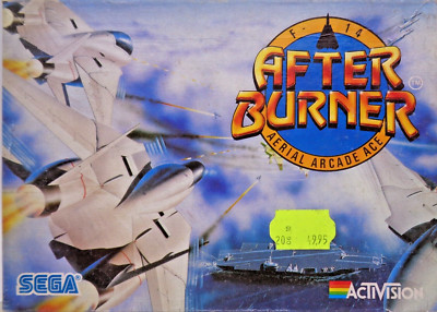 COMMODORE 64/128 -- AFTER BURNER (ACTIVISION -  DISK)