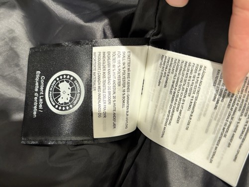 Canada Goose Chelsea Parka Black Disc Twilight Mauve Small Authentic - Picture 14 of 16