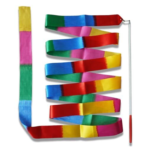 3 Pcs Dance Ribbons 78.7 Inch Gymnastics Ribbon for Twirling Ribbon Dancer 3pcs - Picture 7 of 8