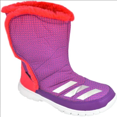 Adidas Jugend Kinder Lumi Lumi Schnee Winter Stiefel Sneaker / Pink / UVP 52€