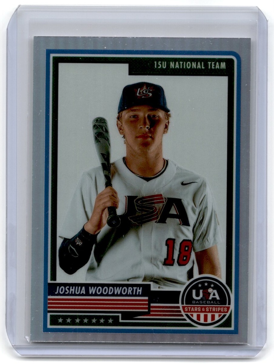 2023 Panini Stars & Stripes SILVER Joshua Woodworth USA #40