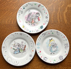 Disney Princess 3 Plate Set Disney Animators’ Collection Melamine Mini Plates