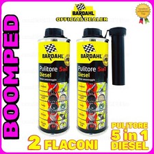 BARDAHL PULITORE 5 IN 1 DIESEL 2x500ml ADDITIVO AUTO EGR FILTRO DPF FAP 02BD33