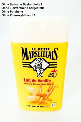 Duschcreme & Badezusatz Lait de Vanille Milch Le Petit Marseillais 650ml France