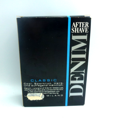 After-shave Vintage Denim De Fabergé - 100 Ml, Flacon Neuf Sous Blister