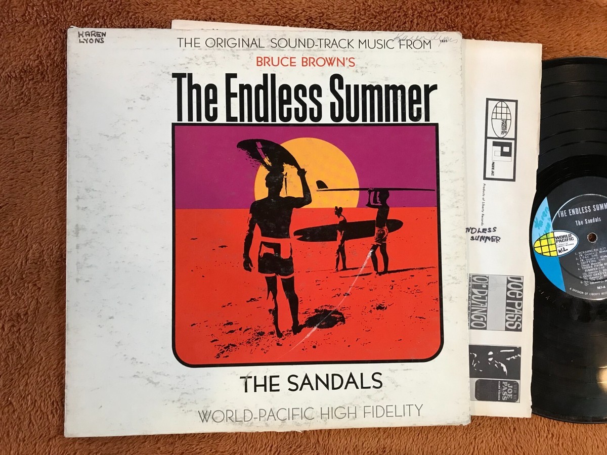 the sandals sandells endless summer soundtrack '66 bruce