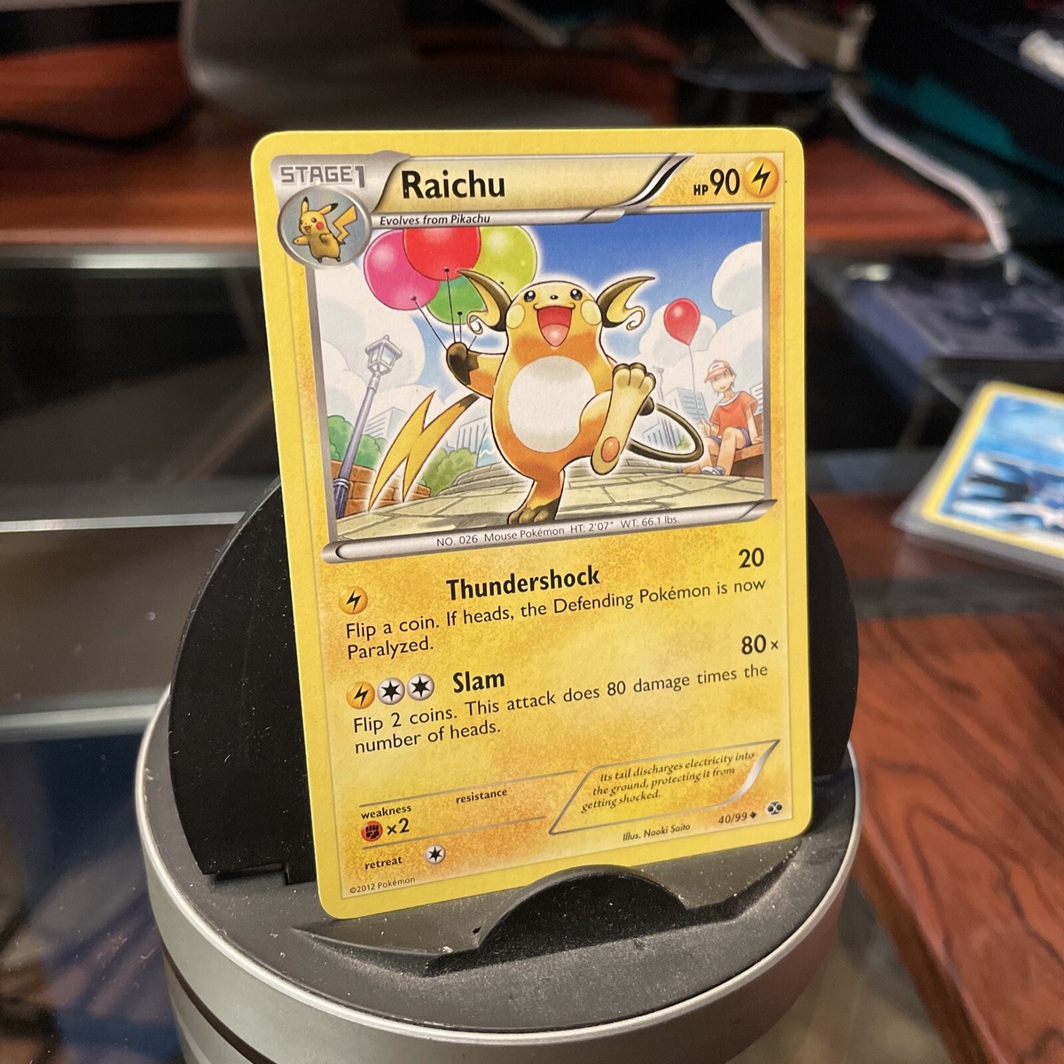 【ARS AU 真贋鑑定】英語版ライチュウ Raichu 40/99 Raichu 40/99 Non Holo Next Destinies 2012 NM Pokemon Card | eBay