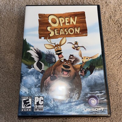 Open Season Computer Game (PC, 2006, Ubisoft, 3-Disc) BRAND NEW SEALED