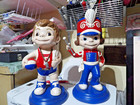 Hand-Painted Ceramic Figurine of a Toy Soldier 13"/WPainted Ceramic Basketball12 — photo 1