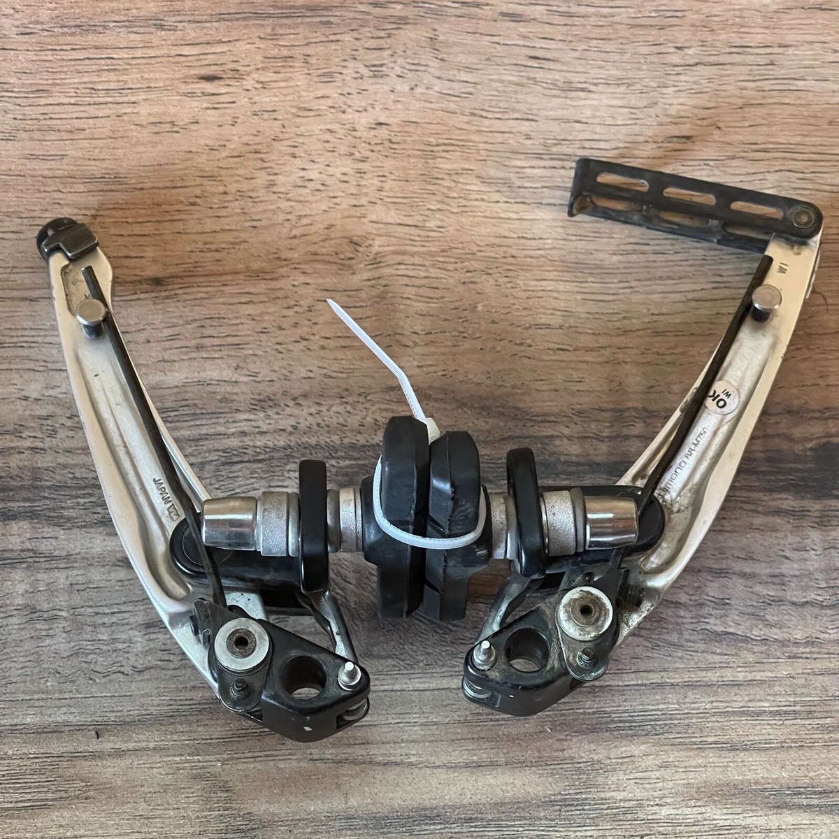 本格派ま! Shimano Front Complete Silver V-Brakes BR-M750 XT Deore Vブレーキ