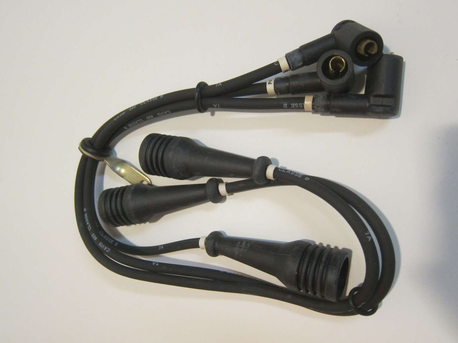 Maserati Biturbo ignition wire set NOS OEM Cavis 313250220 for two coil cars