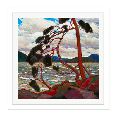 Tom Thomson Der Westwind Kunstplakat Gerahmter Kunstdruck 41x41 cm