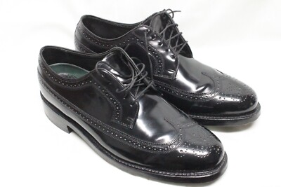 Florsheim Imperial 92654 .FL Jefferson Black Longwing Size 9.5 | eBay