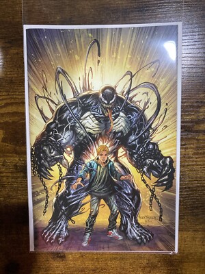 VENOM #1 * NM+ * TYLER KIRKHAM EXCLUSIVE HULK #1 HOMAGE VIRGIN VARIANT 2021   