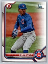 2022 Bowman #BD-77 Nazier Mule CUBS (A)