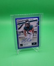 BOSTON SCOTT 2020 Donruss 16/50 Signature Marks Autograph PHILADELPHIA EAGLES