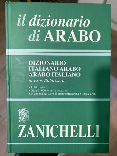 Dizionario Di Arabo Baldissera Zanichelli