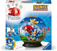 72 Teile Ravensburger 3D Puzzle Ball Sonic The Hedgehog 11592