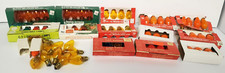 Vintage Christmas LIGHT BULBS Quantity Of 62 Most NOS C 7 1/2 Bulbs Replacements