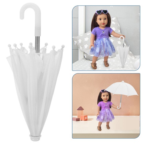 3PCS Miniature Umbrellas Doll Umbrellas Small Umbrella Mini Umbrella For Girls - Picture 7 of 12