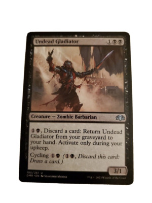 1x Undead Gladiator Dominaria Remastered MTG Magic the Gathering