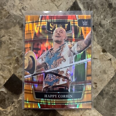 2022 Panini Select WWE Orange Flash Prizm Parallel #51 HAPPY CORBIN B-6