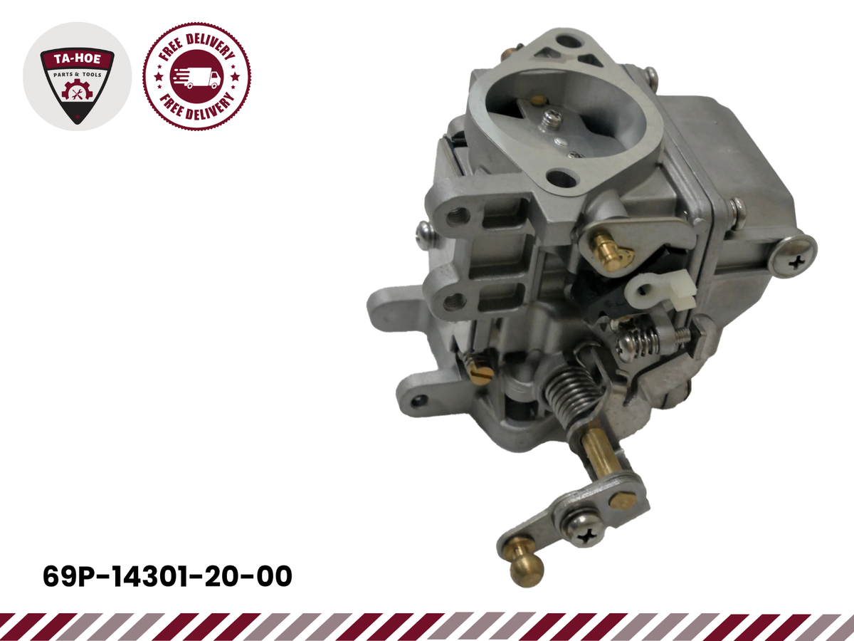 69P-14301-20-00 Fits Yamaha Outboard 25 30 HP 2 Stroke Carburetor