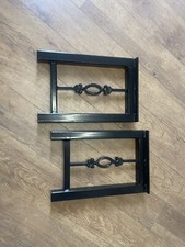 wrought iron garden bench ends Hand Made Heavy Duty