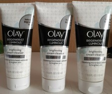 olay brightening cream cleanser review