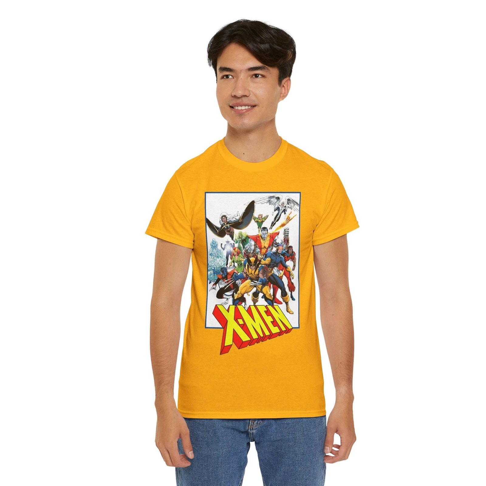 X-Men T-Shirt - Classic Arthur Adams Art - Marvel Comics - Wolverine, Colossus