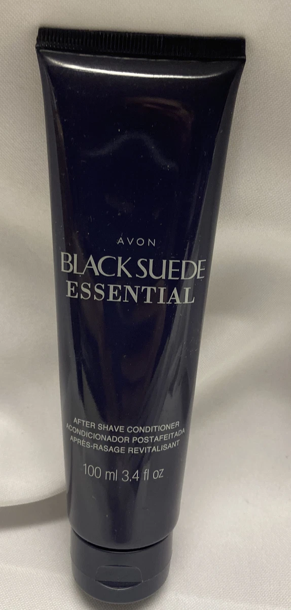 Avon black suede after shave conditioner sale