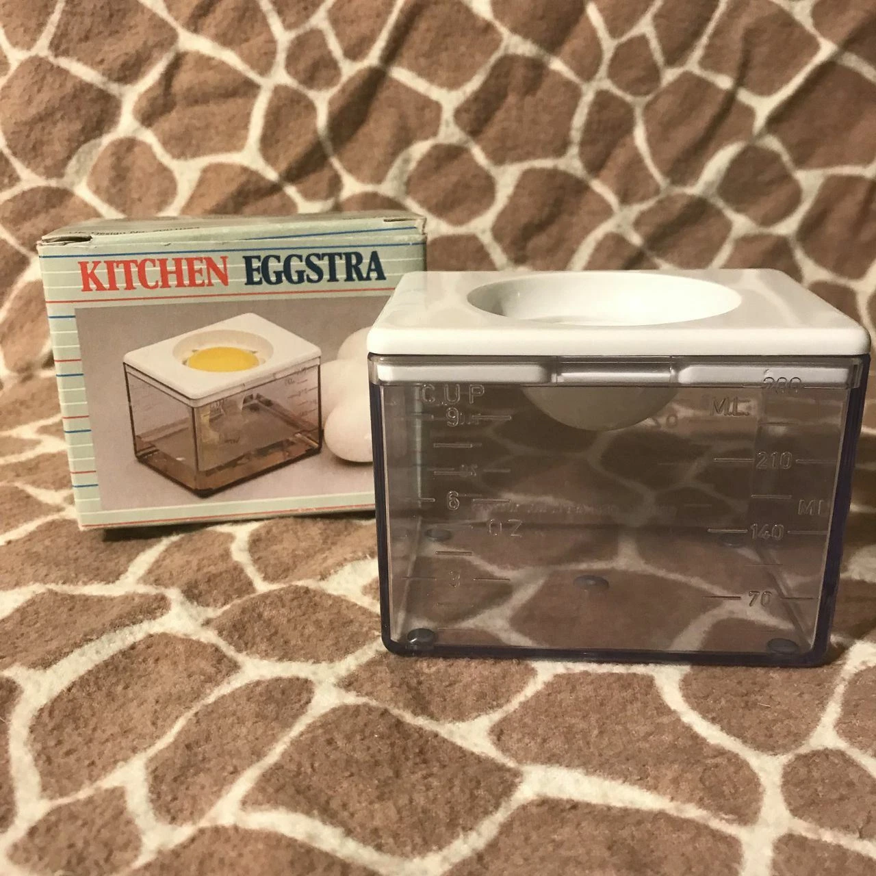 Vintage Kimee Kitchen Eggstra Egg Separator in Original Box - 1970's