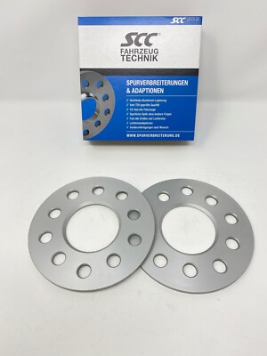 10mm 2x5mm SCC Spurverbreiterung für Kia 5x114,3 67,1 Spurplatten Distanzscheibe